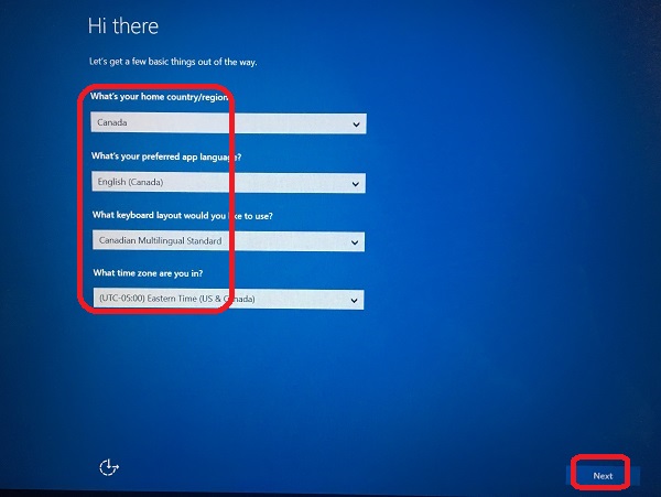 Windows 10 Setup - Quick Setup