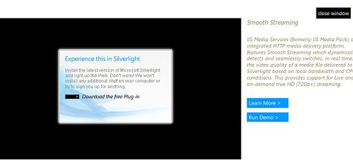 Experience this in Silverlight