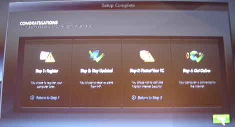 HP Computer Registration Process